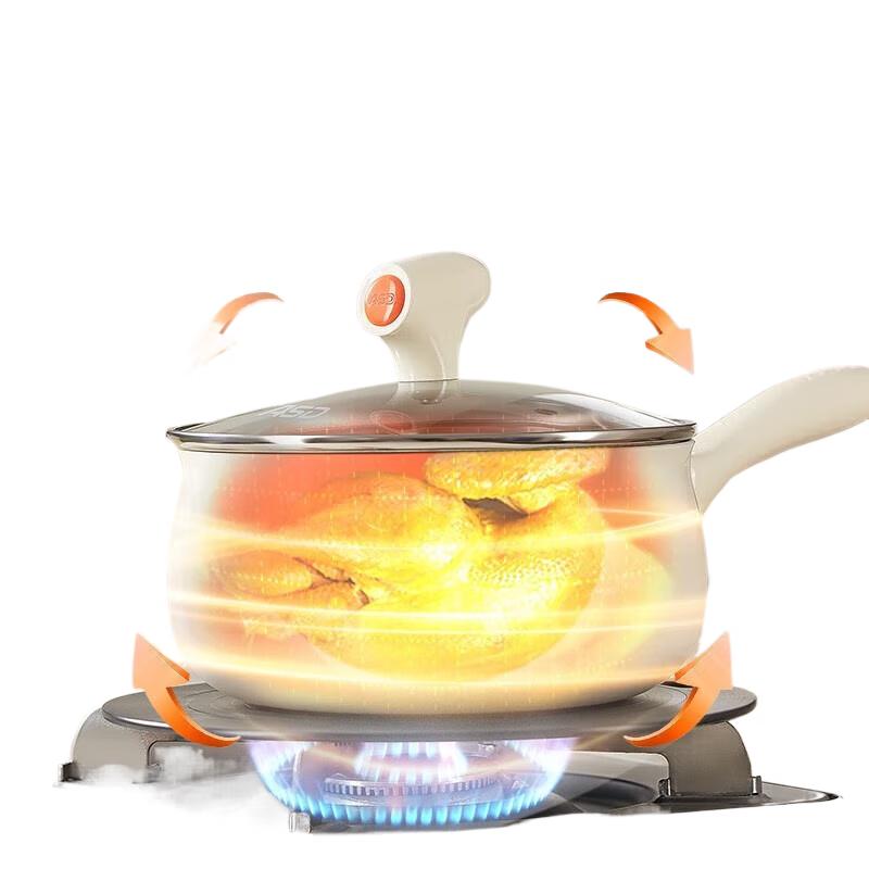 ASD 20cm Non-stick Ceramic Milk Pot