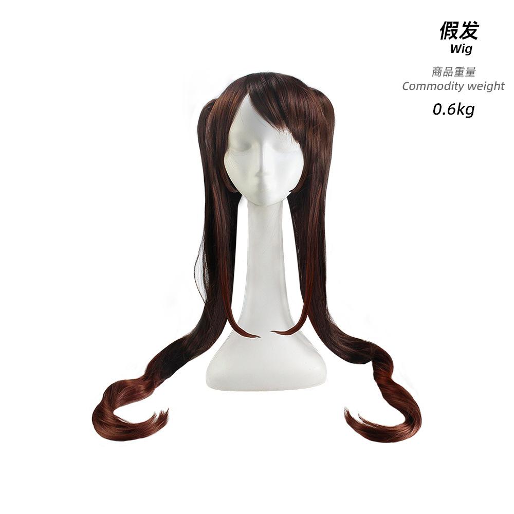 Genshin Impact Hu Tao Cosplay Costume Full Set With Wig Hat Rings Badge Socks Wangsheng Hall Master For Anime Game Cosplay Party