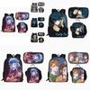 Sally Face Backpack Set With 17inch Large Capacity Student Computer Bag For Daily Use