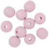 Wooden Beads Balls Lilac 25Mm 10Pcs.
