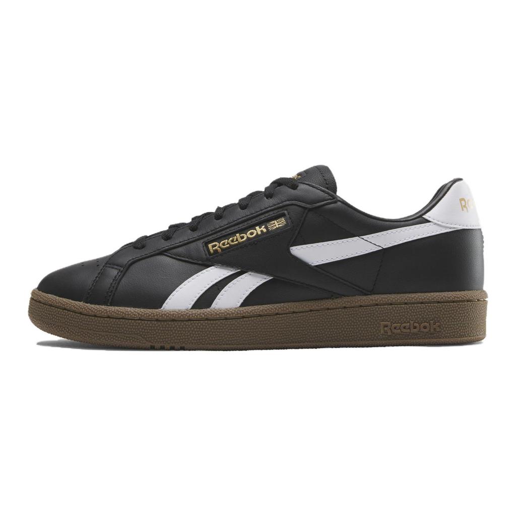 Reebok Club C Grounds UK Black White Gum Unisex Sneakers 100202327