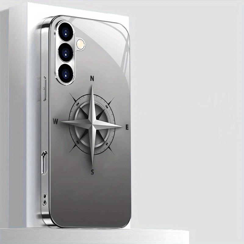 Nouvelle coque de téléphone plaquée or pour Samsung Galaxy S26 Ultra S25 Plus S24 S23 S22 fe verre trempé Motifs texturés artistiques