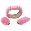 3pcs/set Universal Plush Warm Car Steering Wheel Covers Winter Faux Fur Hand Brake Gear Cover Set For 36-40CM