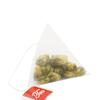 XXUB 100 Pieces Disposable Empty Tea Bag Nylon Fold Close Heat Seal Filter Teabag Simple Disposable Nylon Tea Infuser Bag