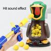 1 Set Soft Ball Launcher Toy with Duck Target Box LCD