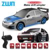 GTR Model AE86 RC Drift CAR With LED Light 4WD 2.4G Radio Remote Control Cars Professional Racing Toys for Children Gifts