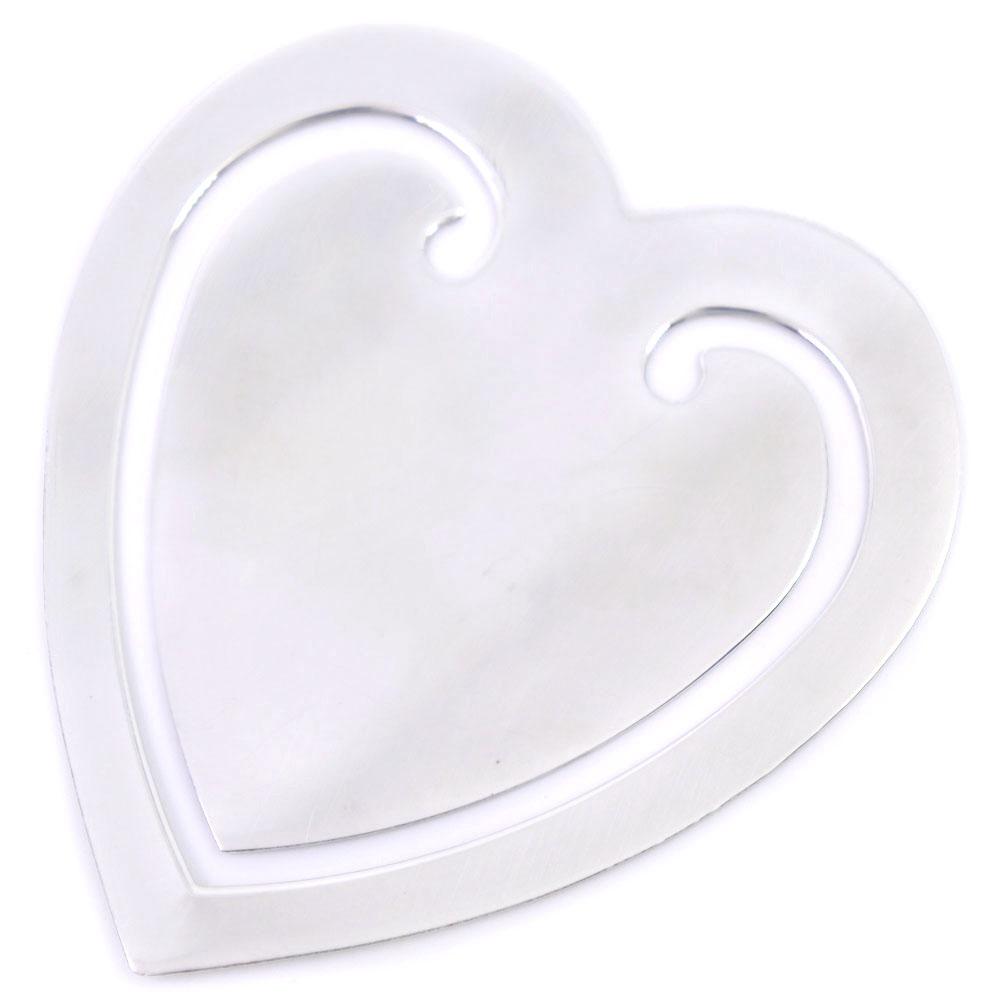 TIFFANY&Co. Bookmark Other Miscellaneous Goods Heart Motif Silver925 Unisex Used