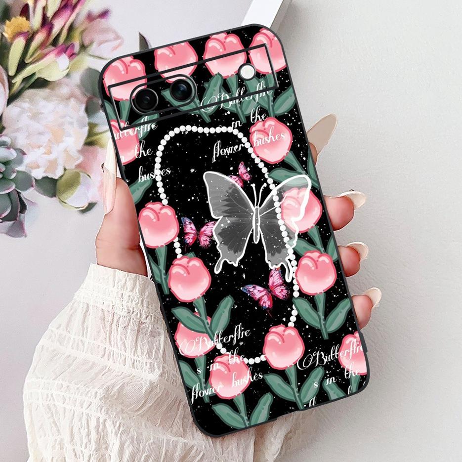 Für Google Pixel 8A Hülle Cooles Design Muster Abdeckung Stoßfest Weiches TPU Handyhülle Für Google Pixel 8 Pro Pixel8 A Pixel8A Fundas