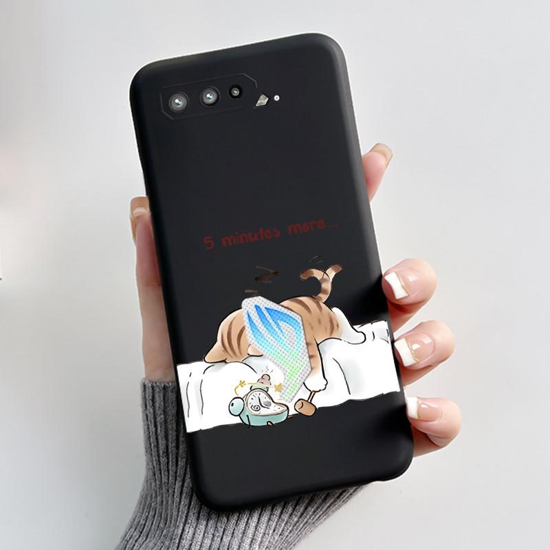 

For Asus ROG Phone 5 5s Case Luxury Cute Love Rabbit Funny Soft TPU Silicone Protective Back Cover For Asus Rog 5 5s Phone Case Asus ROG Phone 5s