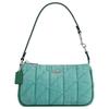 Nolita 19 Diamond Pattern Hardware Denim Handbag Small Women Handbags Ivy-Green CBK58-SVY2S
