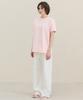 Matile Basic Logo T-Shirt / Pink
