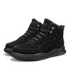 Vintersnøstøvler for menn Holder varmen Bomullssko Utendørs tursko Plysj Varm Høy ankelstøvler Joggesko