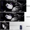 Anime Mauspade Yuki Aim Mauspade HD Druck Großes Gaming-Mauspad Spielzubehör Computertastatur Schreibtischmatte XL Gamer-Mauspad