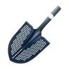 Sifting Shovel Head Digging Reusable Tool Soil Shovel Poop Scooper Sand Sifter Sieve for Beach Peanut Agricultural Garden Cow