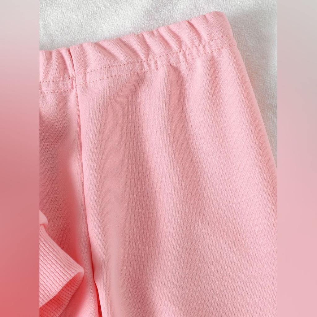 Dětská ležérní souprava s dlouhým rukávem, pohodlné každodenní oblečení