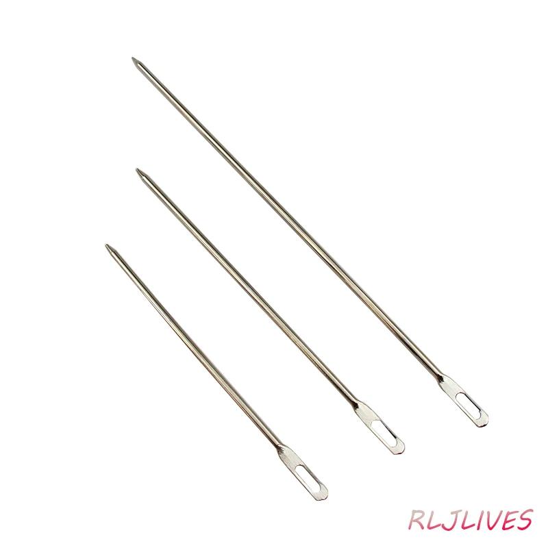 1/3Pcs Elastic Cord Rope Threader Large Hole Threading Needle Flexible Drawstring Thread Needles Pant Clothing Threading Tools