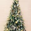 6pcs/set Transparent Acrylic Ice Pendants Sparkling Christmas Tree Hanging  Festival Favors