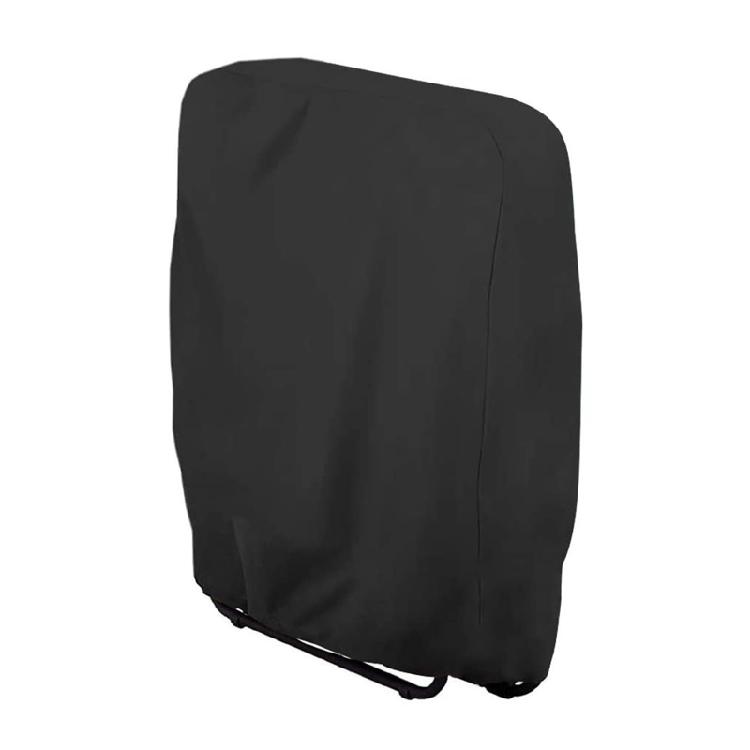 Садовое складное шезлонг-кресло Чехол Водонепроницаемый Ветрозащитный Anti-UV Оксфордский чехол 1 чёрный