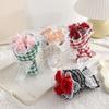 Mini Artificial Rose Bouquet Handcrafted Simulated Flower Decoration Romantic Valentine's Day Birthday Gift