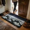 NNieR Automata Floor Mat Soft Flannel Absorbent Mat Non-Slip Rug Home Bedroom Bathroom