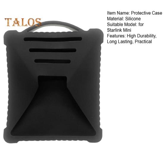 Outer Protector Case Impact Resistant Shockproof Anti-Drop Perfect Fit Silicone Protective Case Cover for Starlink Mini