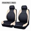 Universal PU Leather Car Seat Covers for 5 Seats All-season Auto Seat Cover Fit for Most Cars Interior Accessories