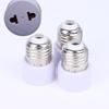 1Pcs Lamp Socket Us/Eu Without Light Practical White E27 Plug Bulb Holder Light Fixture Bulb Base Adapter Diy Accessories