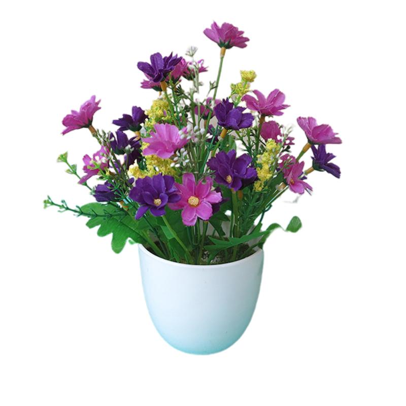 CUCU Simulieren Sie Blumentopf-Tisch-Bonsai für die Esstischdekoration zu Hause