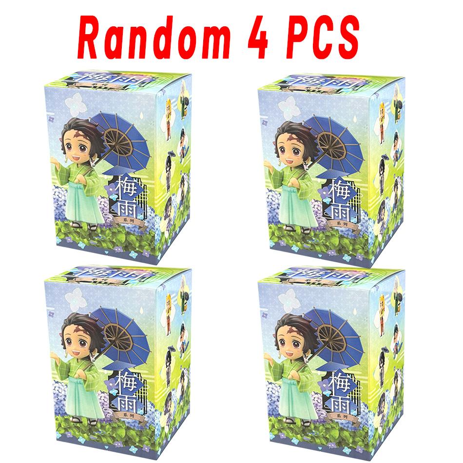 Demon Slayer Figure Toy Anime Kimetsu Yaiba Umbrella Tanjiro Nidouzi Inosuke Zenizu Figurine Model Doll Gifts PVD no series Kid Friendly Entertaining