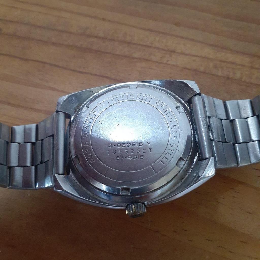 Used CITIZEN NEWMASTER 21JEWELS Manual Winding Watch