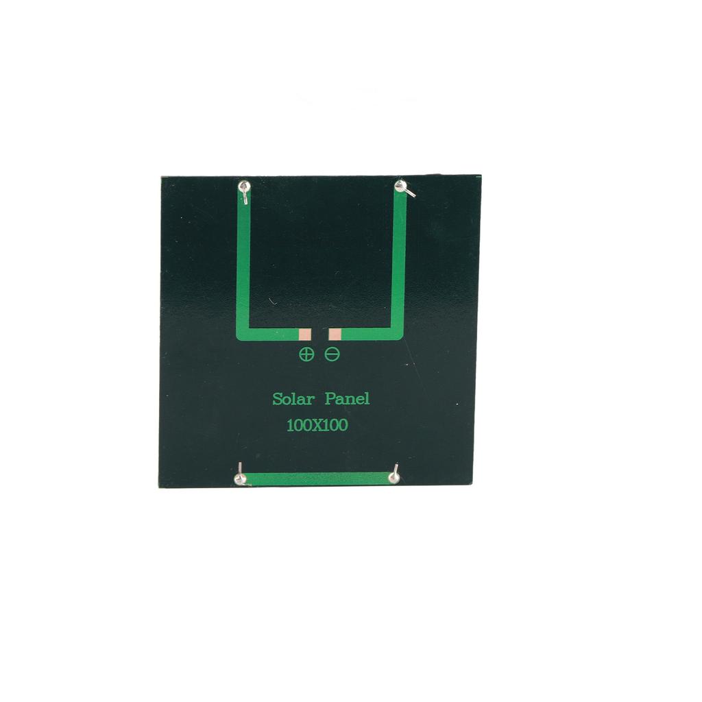 1.2W 5V DIY Solar Epoxy Panel Polysilicon Photovoltaic Charging Panel for 3.7V Battery