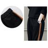 Women 2 Piece Tracksuit Set Color Block Long Sleeve Top Striped Jogger Pants Casual Sports Outfit