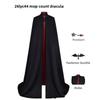 Costume da Cosplay da Vampiro Gotico Con Mantello Lungo Fino ai Piedi Per Feste di Halloween