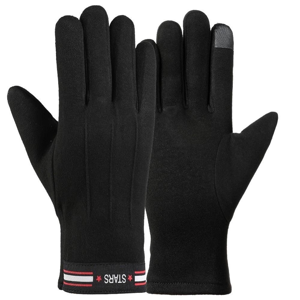 Touchable Screen Winter Gloves Dralon Driving Mittens  Autumn and Winter