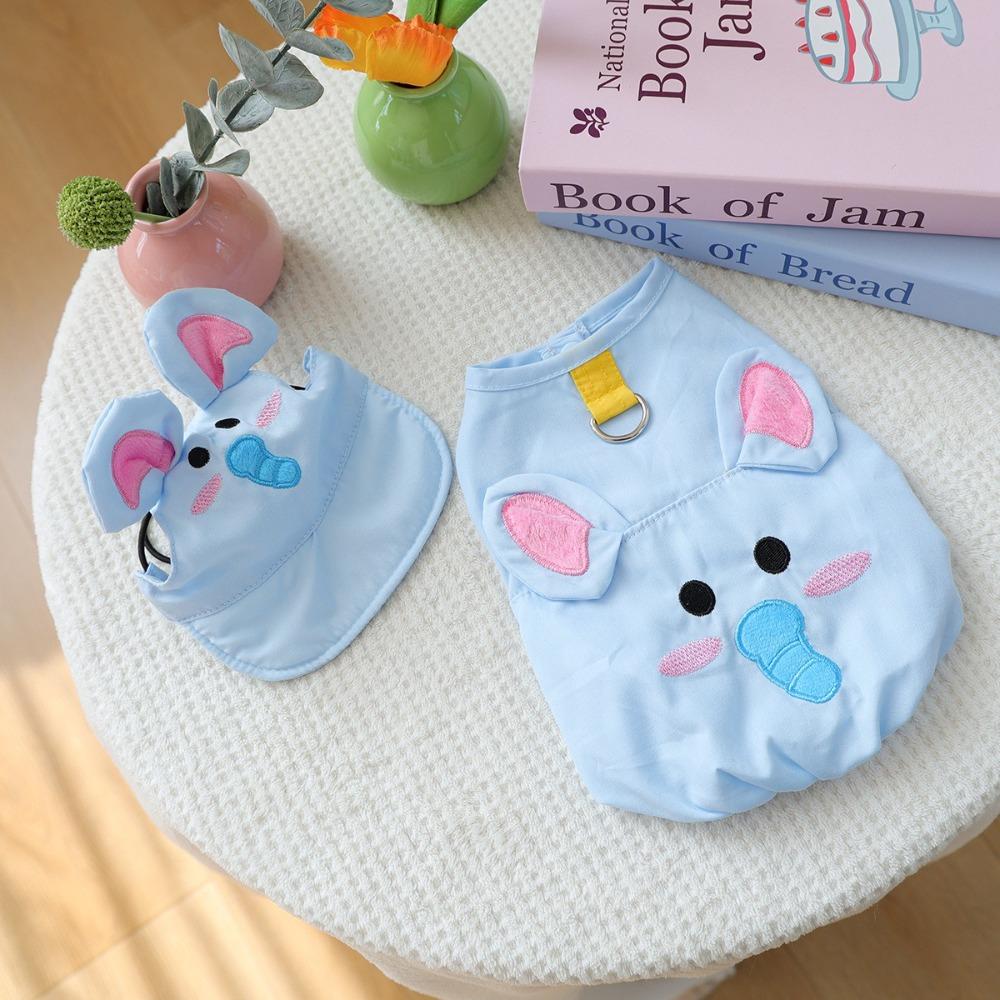 Sun Protection Pet Dog Elephant Vest Breathable Pet Pullover Pet Sleeveless Clothes  Four Seasons