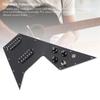 Sorandy Loaded Wiring Pickguard Set for Flying V Electric Guitar 2-Coil Split Mini Humbucker 12 Side Screw Holes
