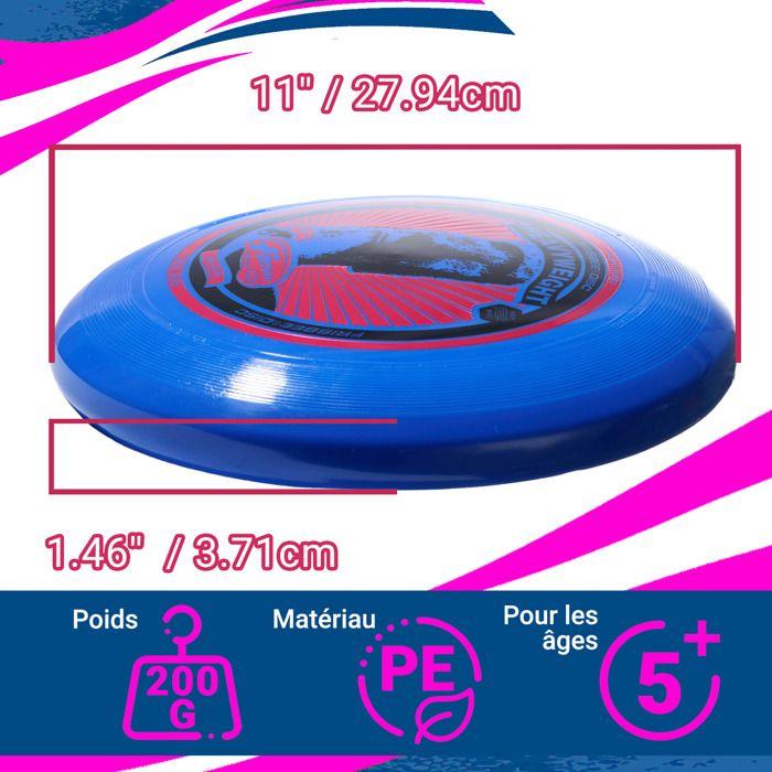 Δίσκος Frisbee 200g, Δραστηριότητες Εξωτερικού Χώρου - Σετ 1 τεμαχίου, Μπλε