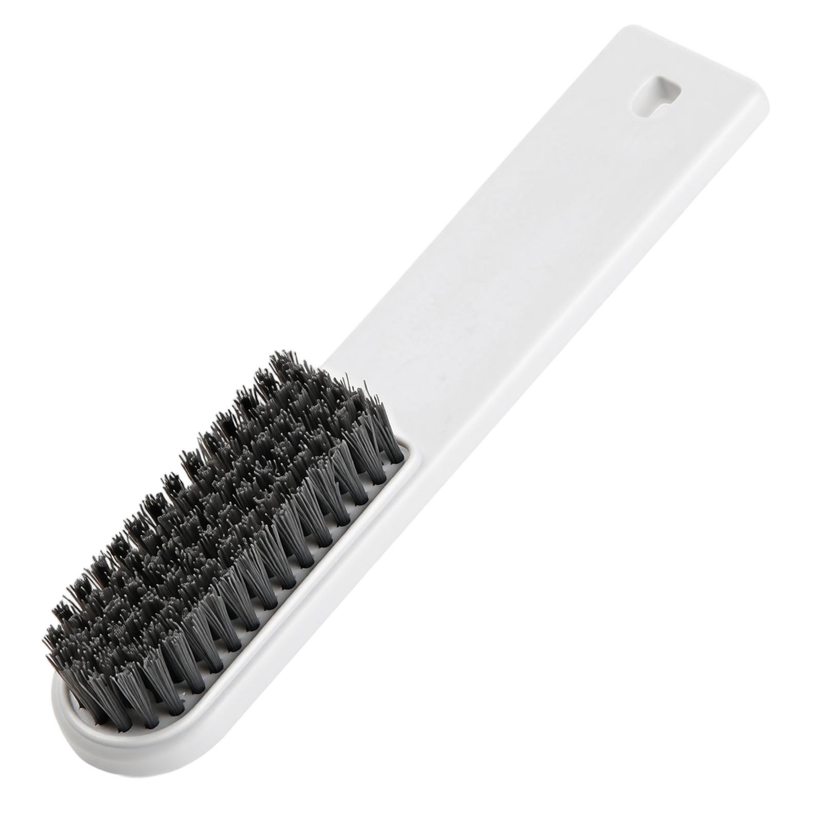 Long Handle Cleaning Brush for Shoes and Bathroom, Household Scrub Brush, Multi-Purpose Cleaning Tool one size белый