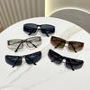 Metal Y2K Sunglasses Hollowed Out New Punk Style European and American Personality Spicy Girl Sunglasses Fashionable