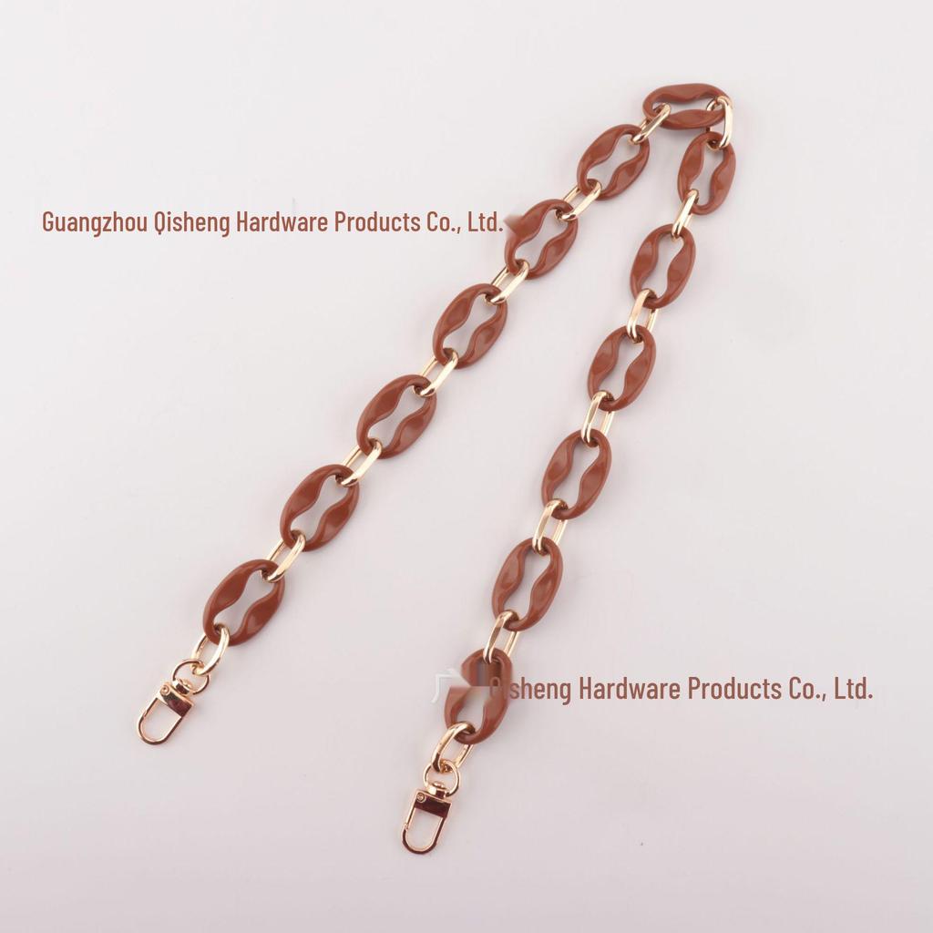 Versatile Retro Acrylic Resin Chain for Phone Case and Bag Accessories