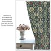 Set Of 2 Bohemian Floral Green Curtains Style Morris Tree Pattern Living Room Bedroom Curtain Polyester Perfect For
