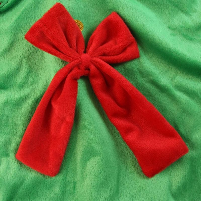 Christmas Pet Wrap Ventilated Fabric Holiday Party Costume For Small Animals