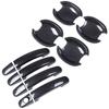 Decor And Protect Door Handle Covers For Ford Focus 2012 MK3 Mk2 Hatchback Escape Kuga 2013 2014 Chrome Trim Car