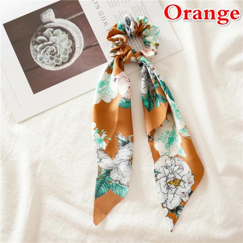 Femmes Ruban Anneau Cheveux Cercle Gros Intestin Bandeau Porte-Queue de Cheval Accessoires Cheveux