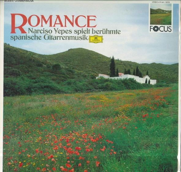 Виниловая пластинка NARCISO YEPES Romance 4196611 DEUTSCHE GRAMMO 1987 Германия Классика Б/у