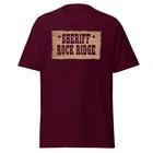 Sheriff Rock Ridge - Blazing Saddles Movie Quote T-Shirt, Unisex 4XL