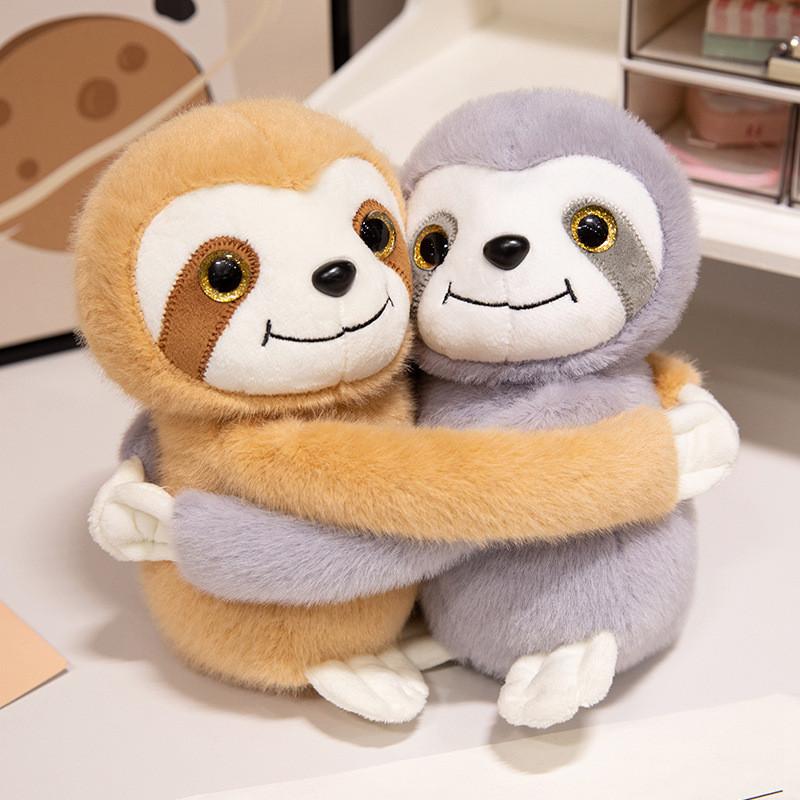 Monkey Plush Pillow Sloth Turtle Lamb Toy Comfort Doll Birthday Decoration Gift