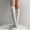 Women Ballet Strappy Calf Socks Punk Thin Stocking Trendy Calf Tie Leg Cover socks