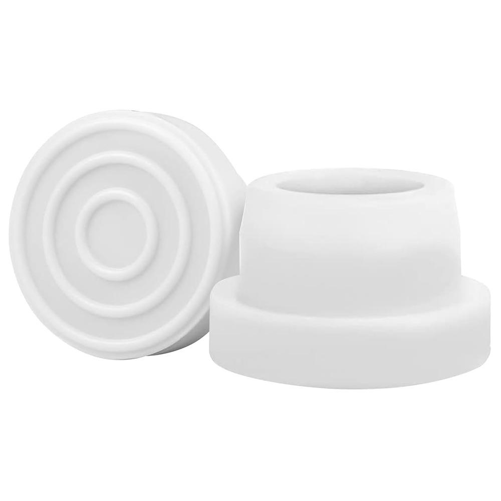 

New Rubber Pools Ladder Bumpers Fit 1.9 Standard White Inside Plug Caps Steps Tubing Inground Pools Ladder