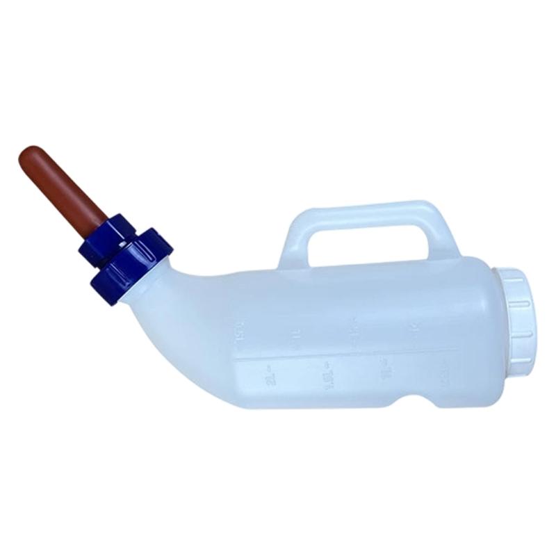 Long Spout Calf Feeding Bottle With Large Capacity And Comfortable Handle For Farm Animal Livestock Nursing Essential